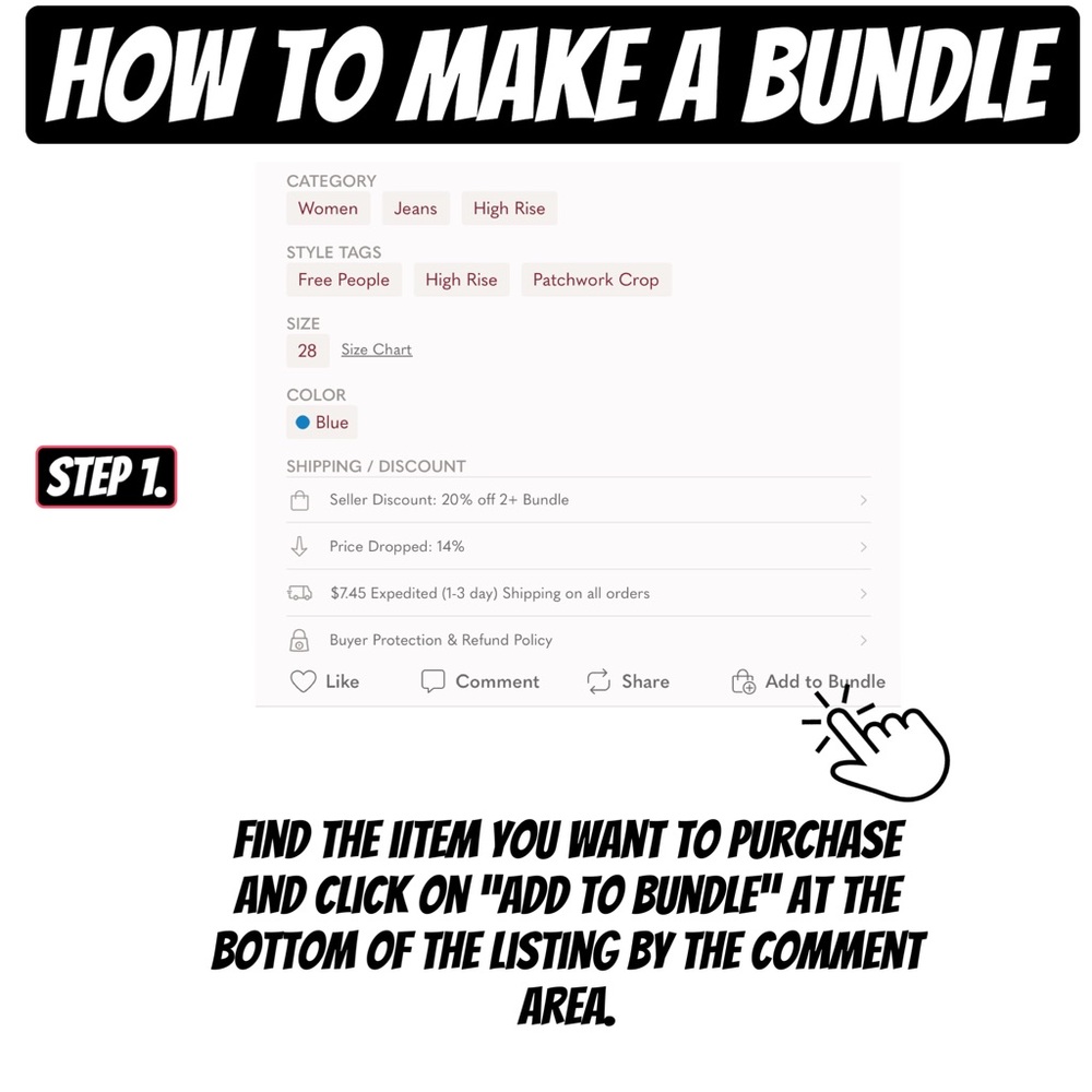 Not for sale- How to make and Bundle